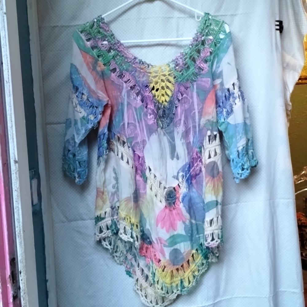 Did Dor Couture Blouse Medium